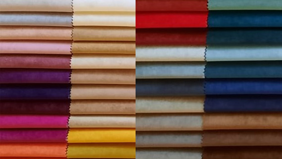 hotel furniture fabric chart made in Turkey