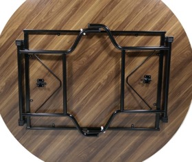 c frame underneath the table